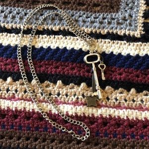 Three Key Chain Necklace